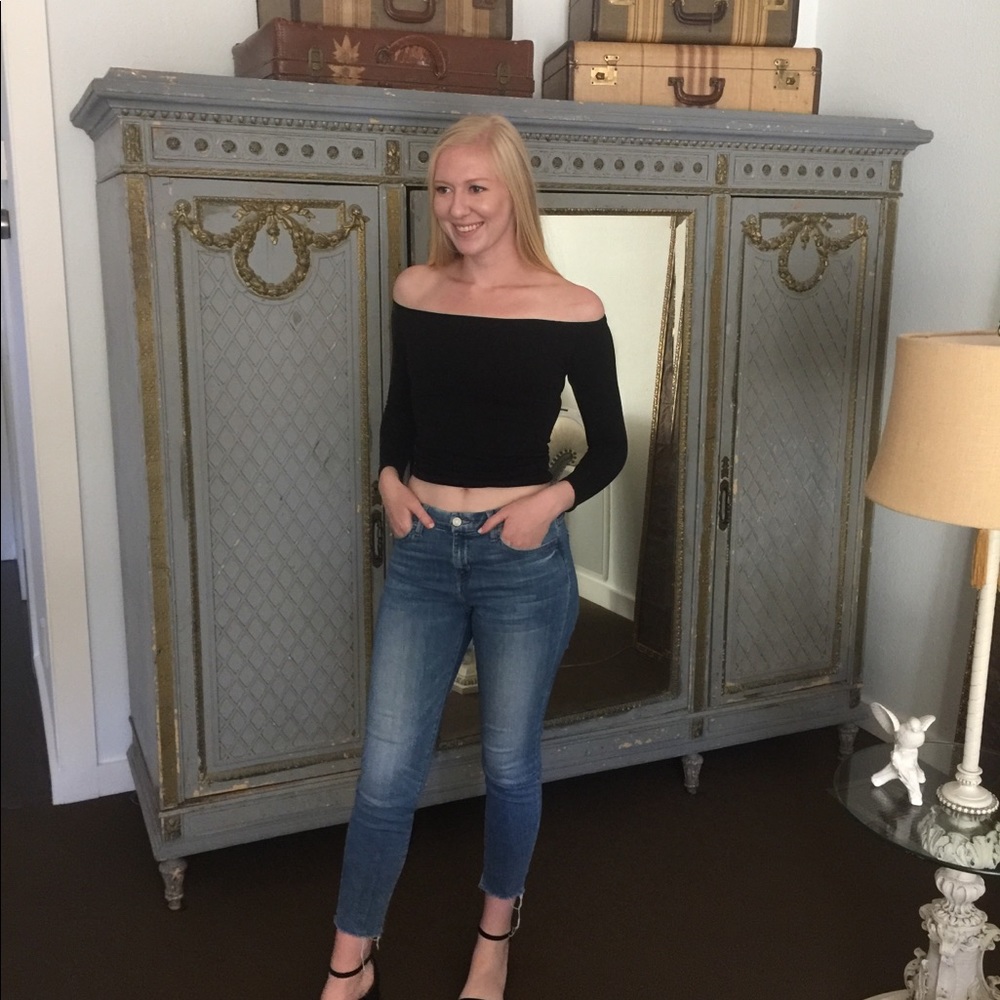 Black ballerina top